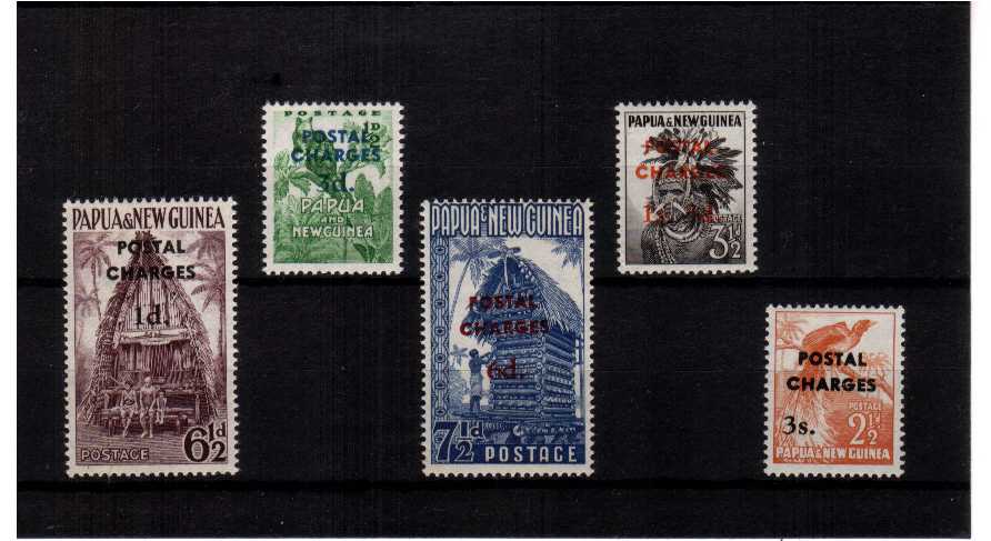 A fine very lightly mounted mint set of five.<br/><b>QQY</b>