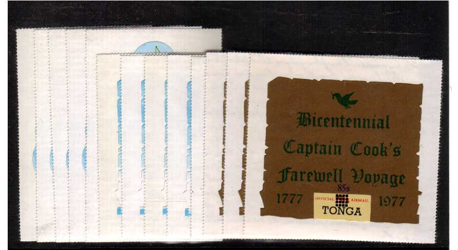 Bicentenary of Captain James Cook Final Voyage<br/>A superb unmounted mint set of thirteen.