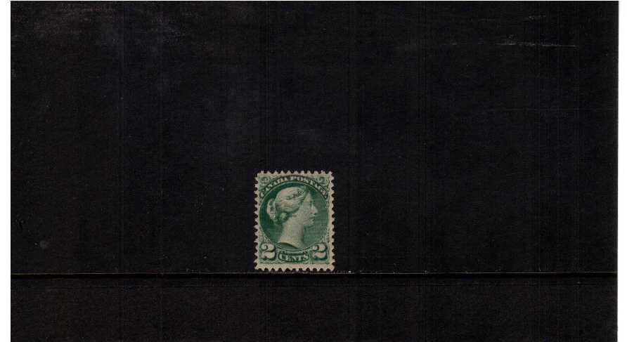 2c Deep Green ''Small Queen''<br/>
A  very fresh lightly mounted mint single with just a trace of a hinge mark. Lovely!