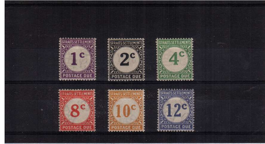 Postage Due set of six superb unmounted mint
