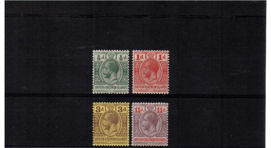 A superb unmounted mint set of four.<br><b>XUX</b>