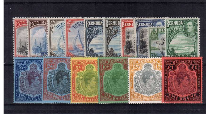 The complete set of sixteen superb unmounted mint.<br/>SG Cat 350.00
<br/><b>QRQ</b>