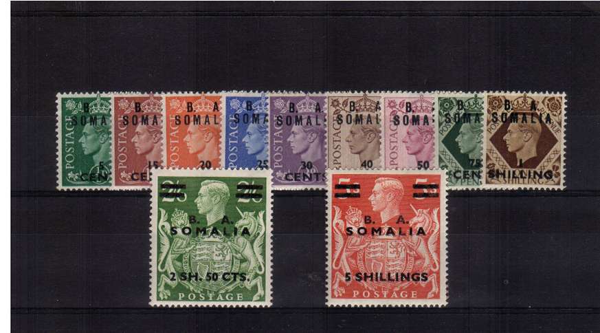A superb unmounted mint set of eleven
<br/><b>QGQ</b>