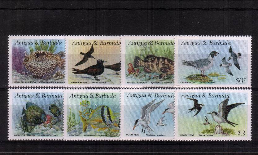 Marine Life<br/>A superb unmounted mint set of eight