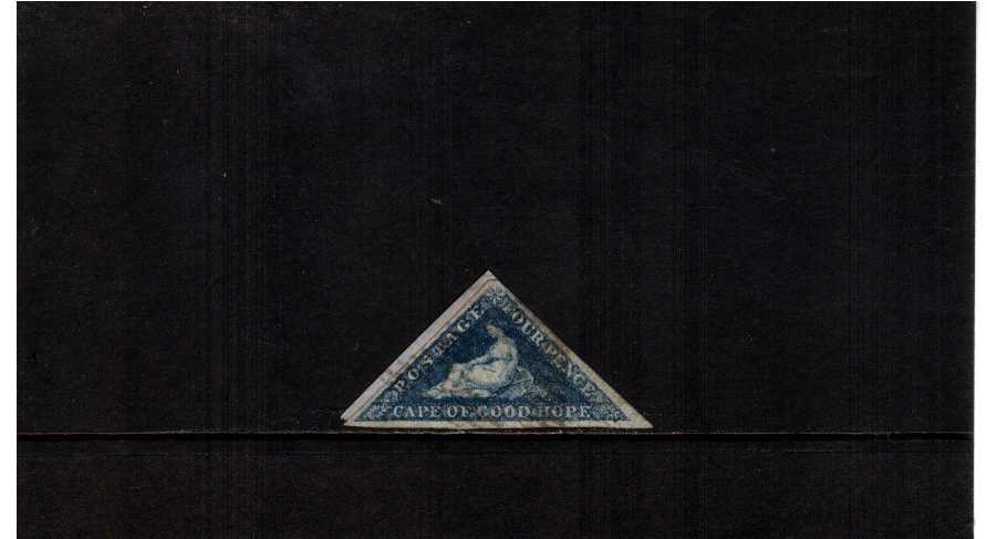 the 4d in the slate-blue shade fine used tied to small piece with three margins