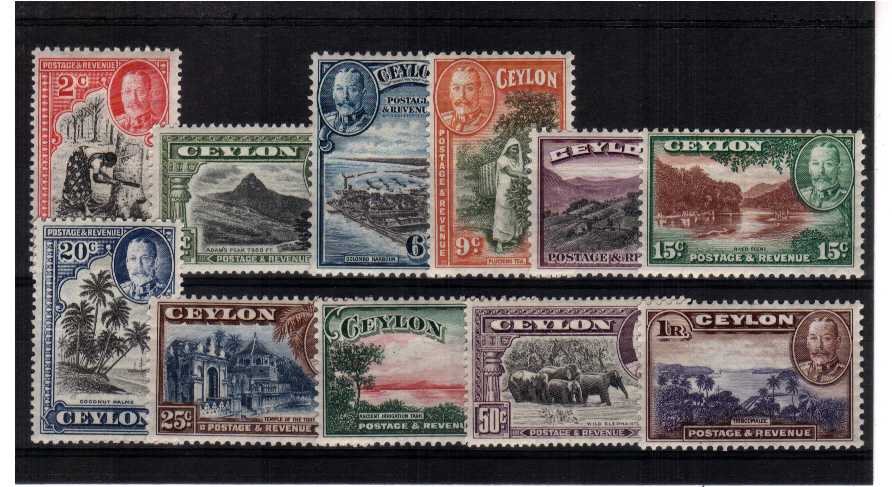 A superb unmounted mint set of eleven. Scarce unmounted.<br/><b>BBG</b>