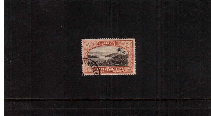 5/- Black and Brown-Red superb fine used.
<br/><b>ZKM</b>