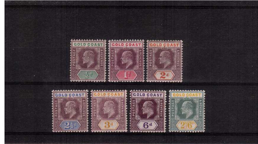 An exceptional lightly mounted mint set of seven. A lovely fresh set with bright colours!
<br/><b>ZBZ</b>