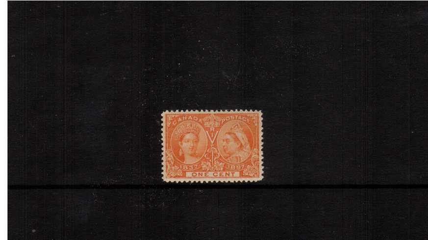 
1c Orange  ''Queen Victoria Jubilee Issue''<br/>
A bright and fresh superb unmounted mint single.
<br/><b>XQX</b>