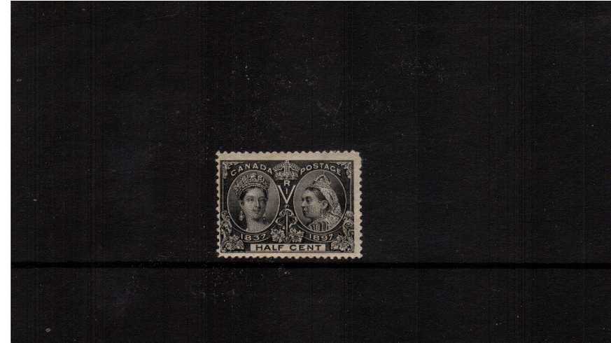 c Black ''Queen Victoria Jubilee Issue''<br/>
A mounted mint stamp with gum crease at foot. Condition reflected in price.
<br/><b>XQX</b>