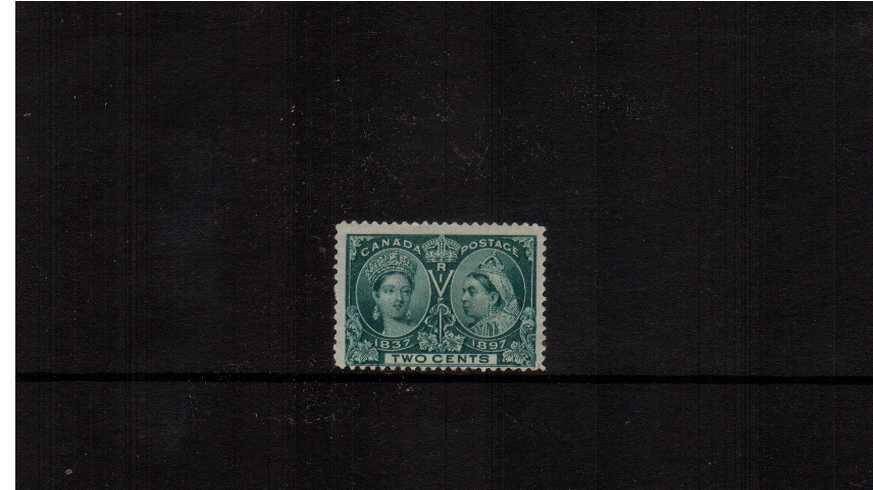 2c Deep Green  ''Queen Victoria Jubilee Issue''<br/>A lightly mounted mint stamp.
<br/><b>XQX</b>
