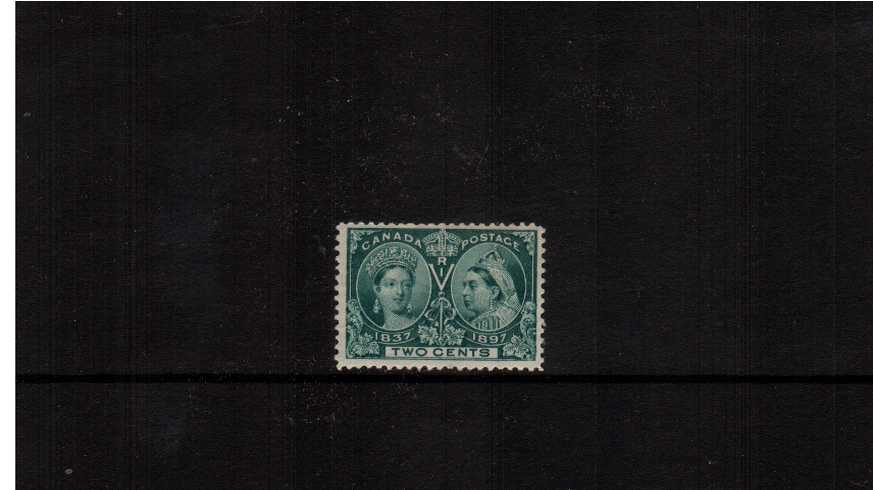 2c Deep Green ''Queen Victoria Jubilee Issue''<br/>
A fine very lightly mounted mint single.
<br/><b>XQX</b>