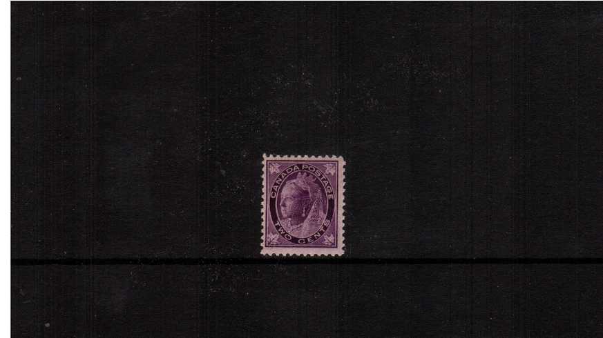 2c Violet ''Maple Leaf'' Issue<br/>
A superb unmounted mint bright and fresh single. <br/><b>XQX</b>