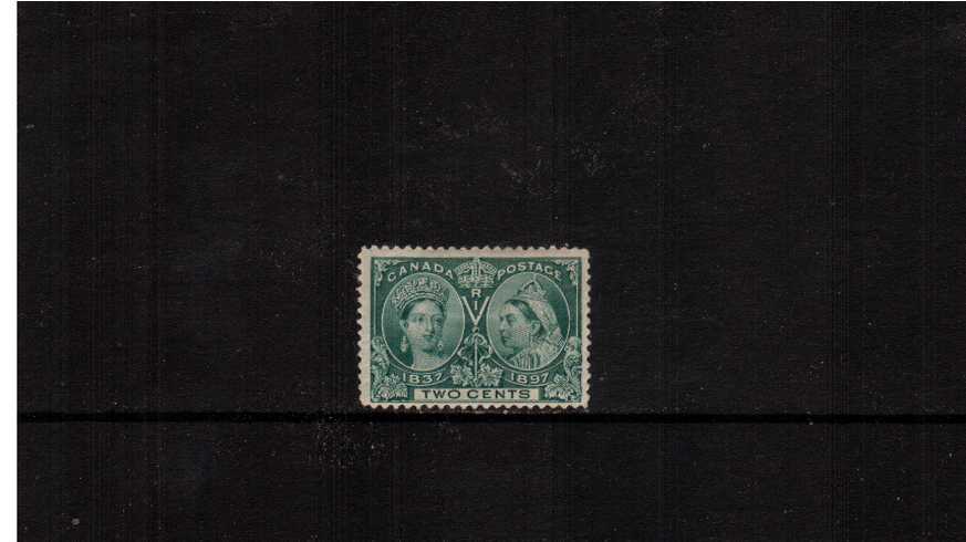 2c Deep Green ''Queen Victoria Jubilee Issue''<br/>

A good mounted mint single
<br/><b>XQX</b>