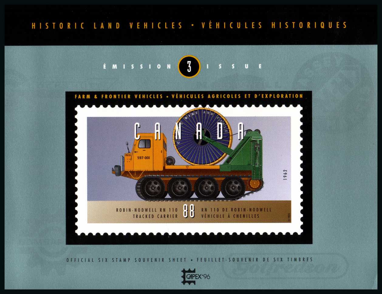 Historic Land Vehicles - Issue 3 - Presentation Pack
<br/><b>XQX</b>