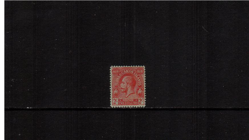 2/- Red on Emerald<br/>
A superb unmounted mint single.
<br><b>XMX</b>