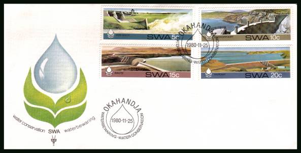 Water Conservation<br/>on an official unaddressed First Day Cover<br/>Cover number:31