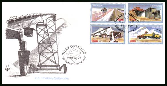 Salt Industry<br/>on an official unaddressed First Day Cover<br/>Cover number:35