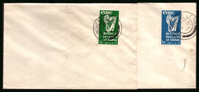 ''An Tostal'' set of two<br/>on two unaddressed  First Day Covers<br/>clearly showing the date of issue

