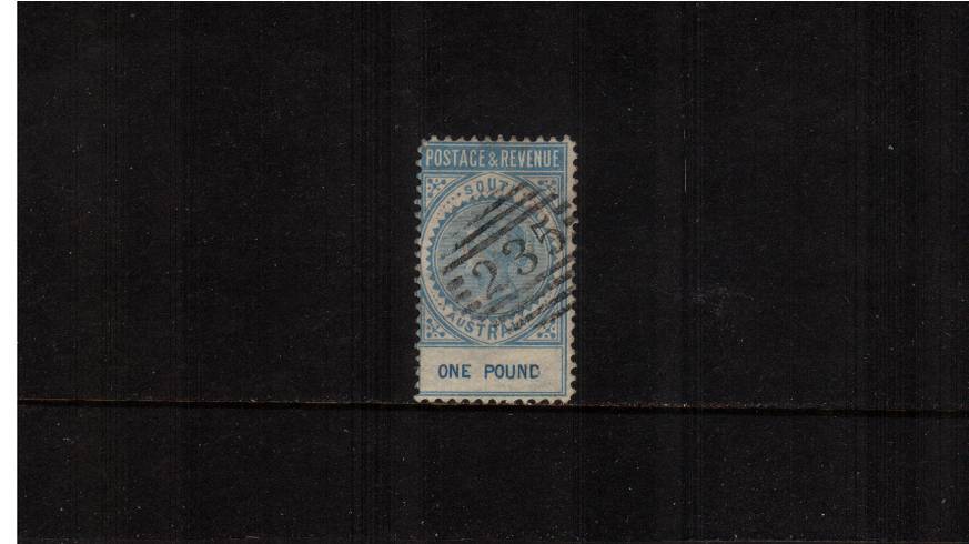 SOUTH AUSTRALIA - 1 Blue - Perforation 10. A superb fine used stamp with a light ''235''


<br><b>QAQ</b>