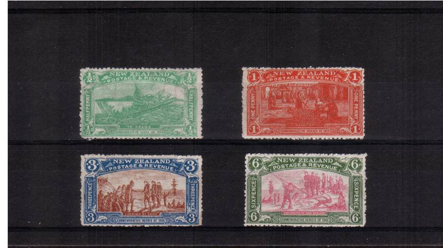 New Zealand Exhibition - Christchurch<br/>
A superb unmounted mint set of four with the usual rough perforations.<br/>A difficult set to find unmounted mint.



<br/><b>QFQ</b>