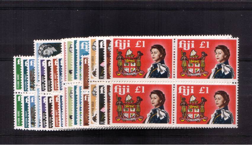 A superb unmounted mint set on seventeen in superb unmounted mint blocks of four.
<br/><b>QFQ</b>
