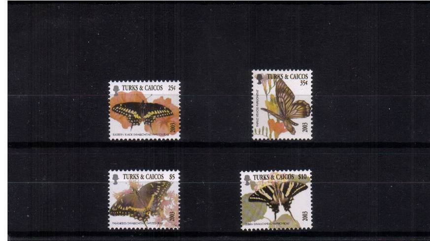 The Butterflies complete set of four with 2003 imprints superb unmounted mint. Very scare set!!

<br/><b>UEU</b>
