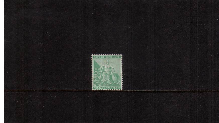 d Green - Watermark ''Cabled Anchor''<br/>A superb unmounted mint single but with vertical gum crease.