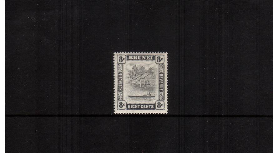 8c Grey-Black<br/>
A superb unmounted mint single. SG Cat for mounted 16
<br/><b>QDX</b>