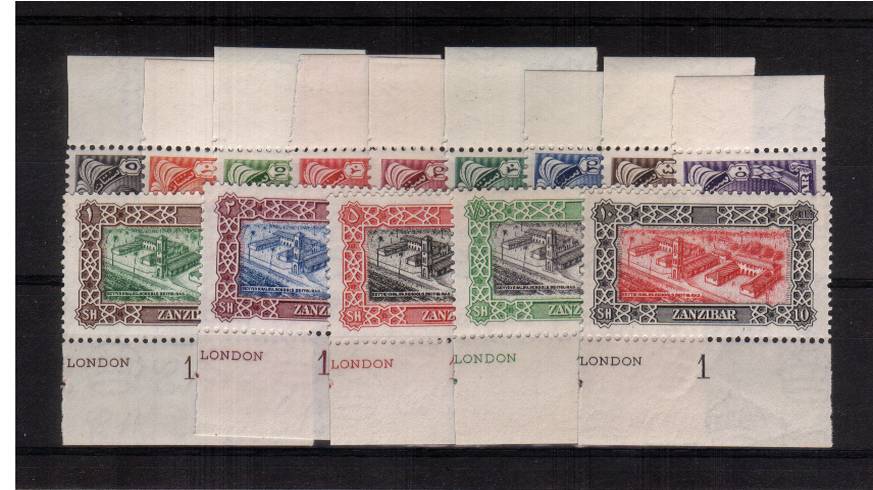 A superb unmounted mint set of fourteen with all stamps being marginal examples.<br/><b>QDX</b>