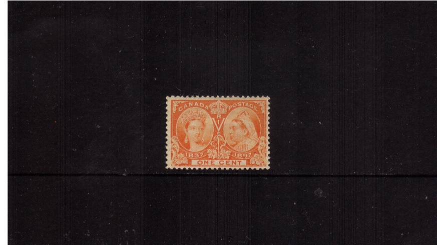 1c Orange Queen Victoria Jubilee Issue<br/>
A fine lightly mounted mint single. SG Cat 14

<br/><b>QJX</b>