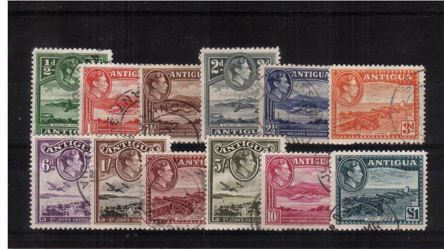 A superb fine used set of twelve with each stamp having a selected CDS cancel. SG Cat 140
<br/><b>QKX</b>