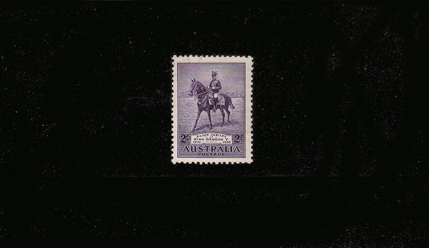 Silver Jubilee 2/- Bright Violet<br/>
The ''key value'' to the set superb fine used with a very light corner cancel across the NW corner. SG Cat 48
<br/><b>SEARCH CODE: 1935JUBILEE</b><br/><b>QPX</b>