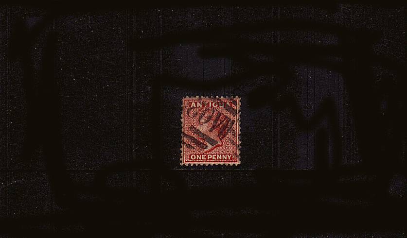 1d Carmine-Red - Watermark Crown CA - Perforation 12<br/>
A good used single. SG Cat 20