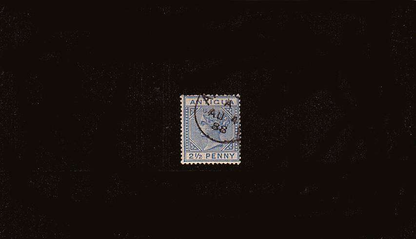 2d Ultramarine - Watermark Crown CA - Perforation 14<br/>
A superb fine used single cancelled with<br/>a crisp CDS dated AU 4 88 but with some short perfs at top. SG Cat 12