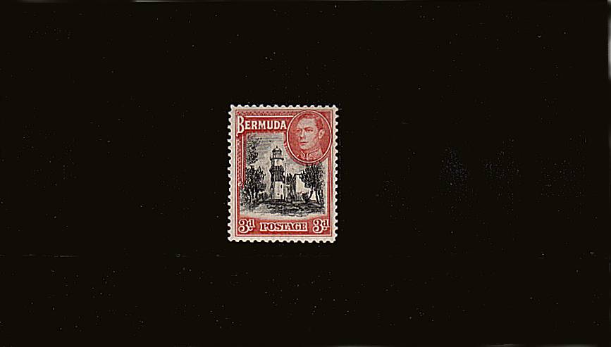 3d Black and Rose-Red <br/>superb unmounted mint single. SG Cat 50
<br/><b>QQH</b>