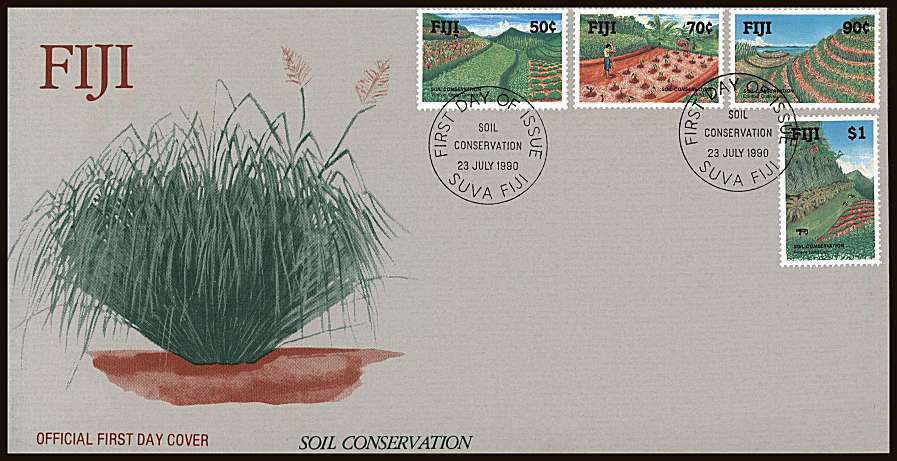 Soil Conservation<br/>on an unaddressed illustrated First Day Cover
