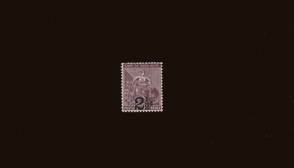 2d on 3d Pale Magenta<br/>
A fine lightly mounted mint single with a shortish perf NW corner.<br/><b>QQS</b>
