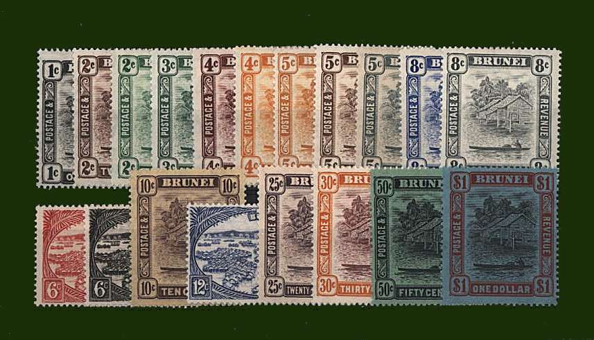 A superb unmounted mint set of nineteen.<br/>Rare set to find unmounted!<br><b>BBG</b>