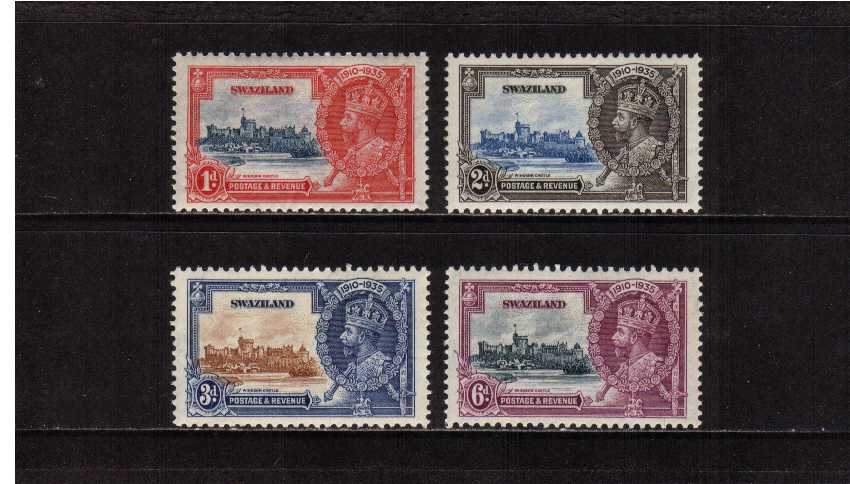 Silver Jubilee set of four superb unmounted mint.
<br/><b>SEARCH CODE: 1935JUBILEE</b><br/><b>QQF</b>