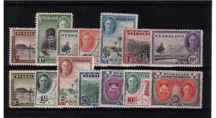 A fine lightly mounted mint set of fourteen.<br/><b>BBP</b>