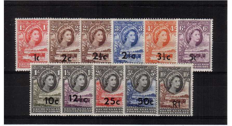 A superb unmounted mint set of eleven.<br><b>BBJ</b>