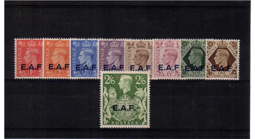 A superb unmounted mint set of nine<br/><b>BBP</b>