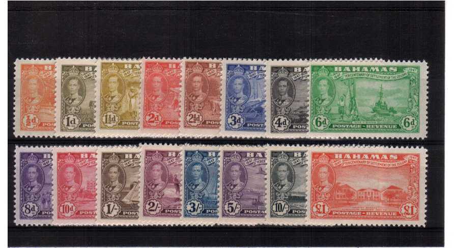 A fine lightly mounted mint set of sixteen.<br/><b>BBJ</b>
