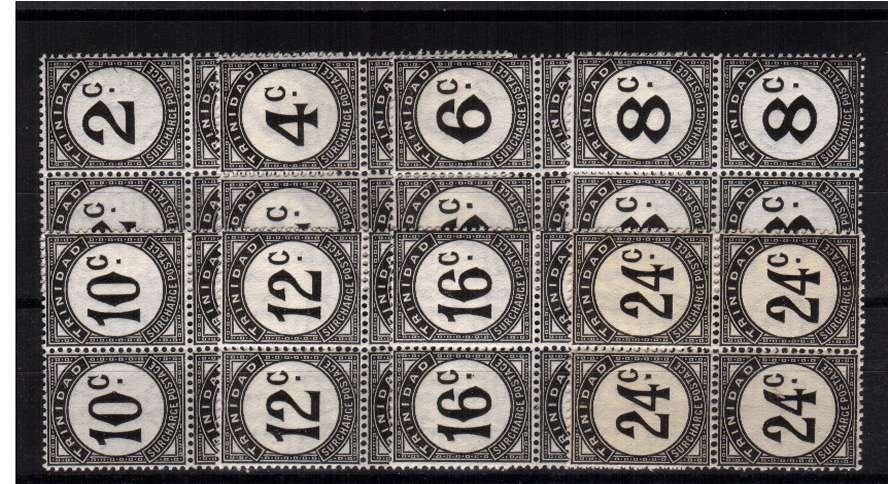 The Decimal Currency - Ordinary Paper <br/>Set of eight in superb unmounted mint blocks of four.
<br/><b>QQP</b>