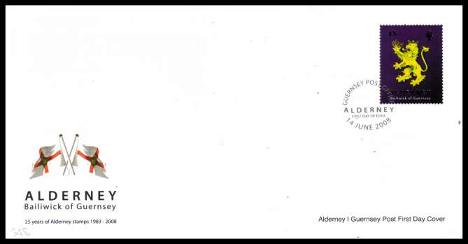 5 Definitive single on unaddressed illustrated First Day Cover with special cancel.