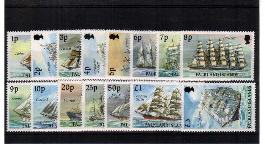 superb unmounted mint set of 15 to the �value, the �was issued later