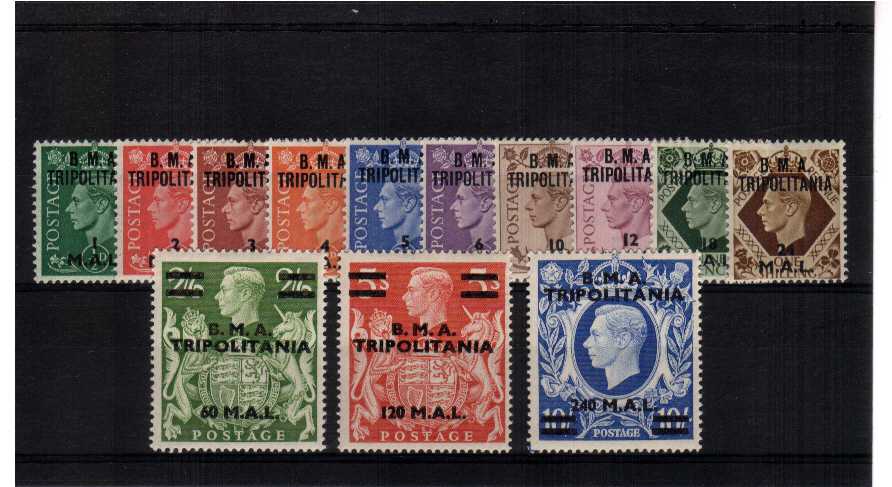 A superb unmounted mint set of thirteen.<br/><b>QUQ</b>