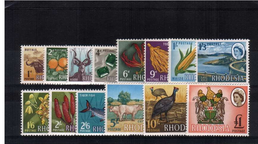 A superb unmounted mint set of fourteen.<br><b>BBJ</b>