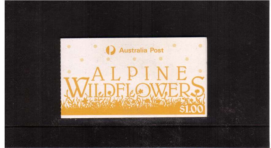 $1 Alpine Wildflowers USED complete booklet
